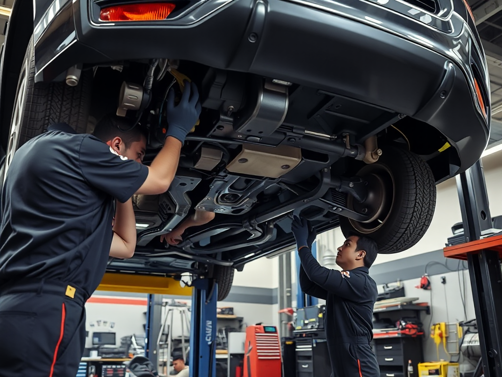 Sửa chữa gầm ô tô Hà Nội: Các hư hỏng thường gặp và chi phí sửa chữa